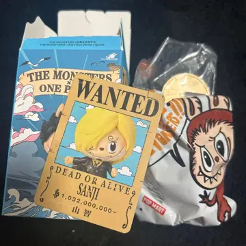 새상품 POPMART 원피스 상디 피규어 몬스터즈 콜라보