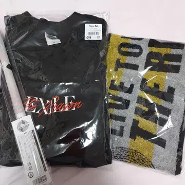 EXILE LIVE TOUR 2025 티셔츠와 머플러 타월 세트