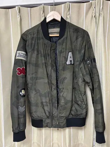 카모플라쥬 MA-1 플라이트 자켓