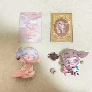 스컬팬더 SKULPANDA 피규어 세트 카드 포함