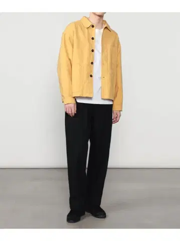 Bshop VETRA 별주 바지 트윌 커버올 자켓