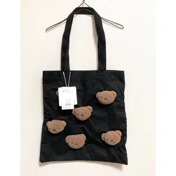 merry jenny 새상품 블랙 복슬복슬 보들 토트백