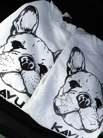 KAVU 도그 스웨트 셔츠 2색 세트 L