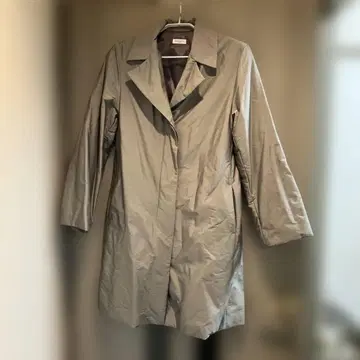 맥스&코 충전솜 라이트 코트 사이즈 40 실버 그레이 새상품급