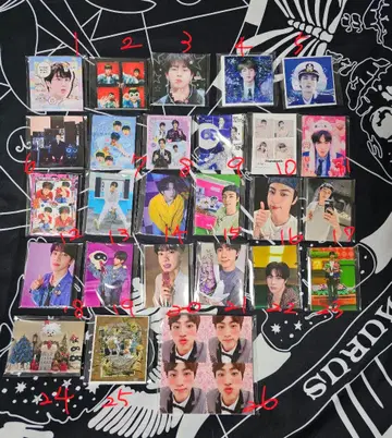 스티커 진 BTS 한국 제작자 굿즈