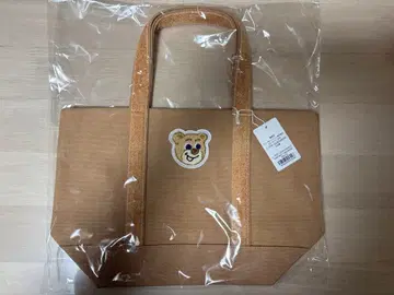 러브러리 바이 페이 올드 테디 와펜 토트백 베이지