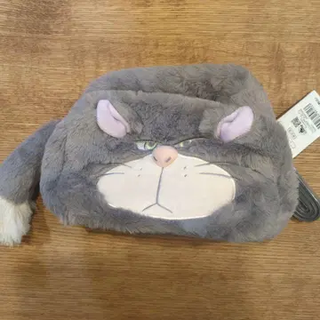 루시퍼 퍼 봉제 인형 가방 디즈니 스토어 신데렐라