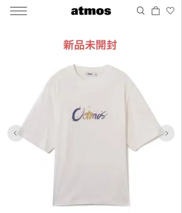 atmos Discharge Print T-shirt 화이트