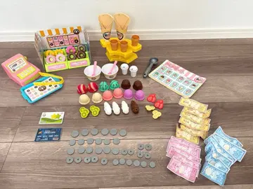 가게 놀이 [ 도넛샵/아이스크림 크레이프샵 ] 묶음 판매