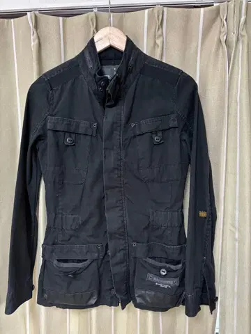 블랙 밀리터리 자켓