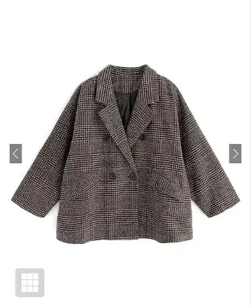 GRL 그레일 글렌체크 트위드 자켓 at2131
