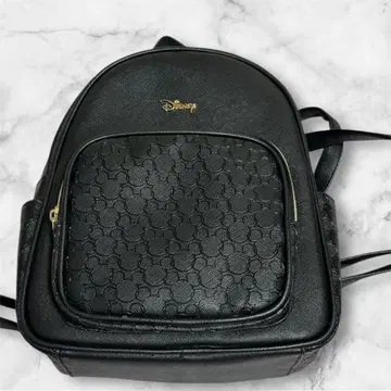 Disney 미키 패턴 블랙 백팩