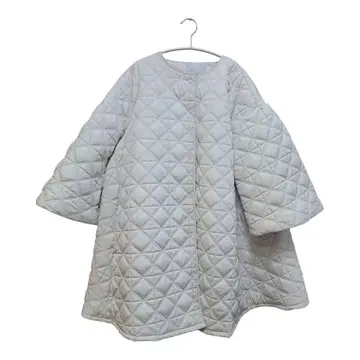 새상품급 셀포드 퀼팅 플레어 코트