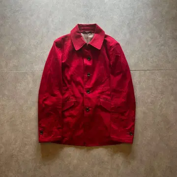 archive tornado mart grunge jacket red