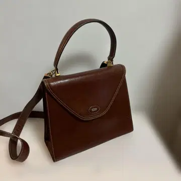 BALLY 브라운 가죽 2WAY 숄더백