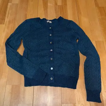 MARGARET HOWELL 네이비 가디건