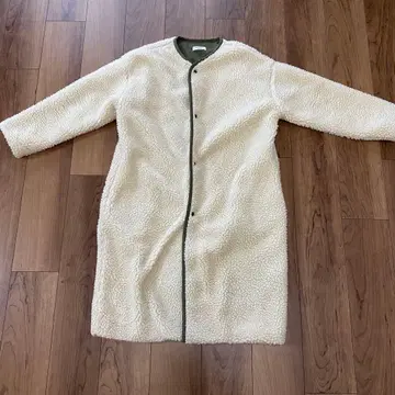 FREAK'S STORE 보아 코트 아이보리