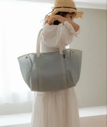 메쉬 토트백 대용량