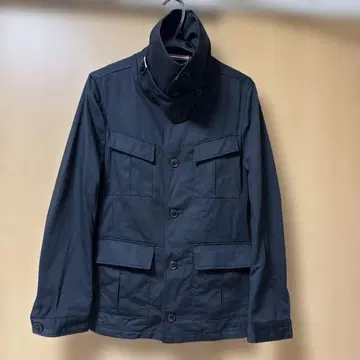 [ 새상품급 ] bluesdress 밀리터리 자켓 M 사이즈 블랙 모즈