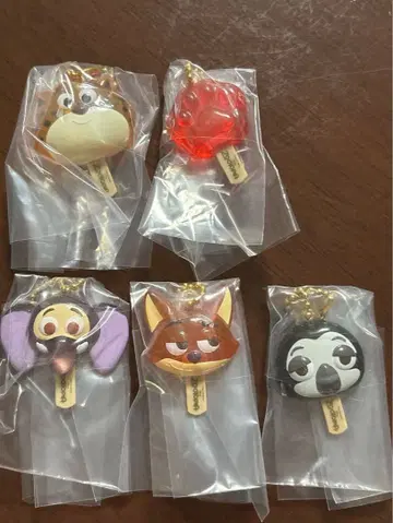 주토피아 아이스캔디 참 5종 세미컴프