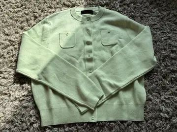 CABaN 코튼 캐시미어 크루넥 가디건