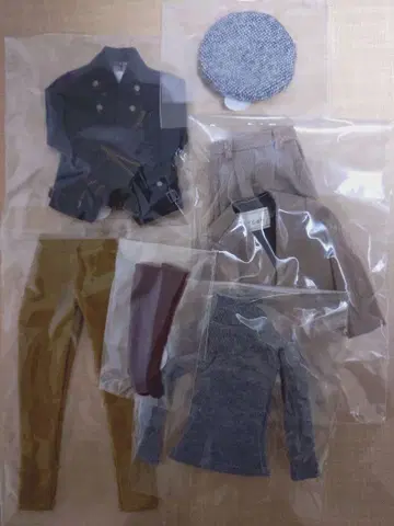 육분의 일 남자 도감 의류 세트