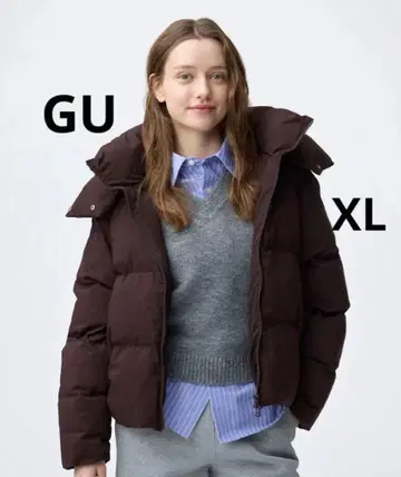 GU 웜 패디드 블루종 다크 브라운 XL