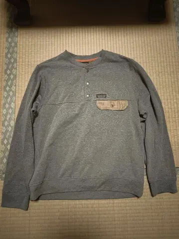 patagonia 그레이 헴프 맨투맨 M