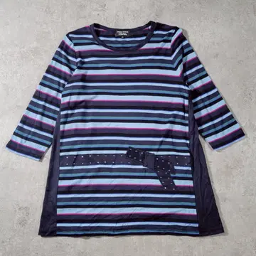 [ 새상품급 ] SONIA RYKIEL 보더 튜닉 40