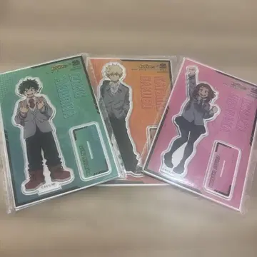 쿠라스시 아크릴 스탠드 세트 (미도리야, 바쿠고, 우라라카)