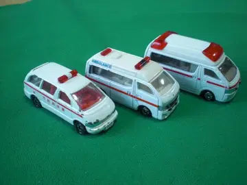토미카 구급차 미니카 3대 세트