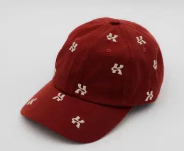 K 로고 캡/레드/Knuth Marf