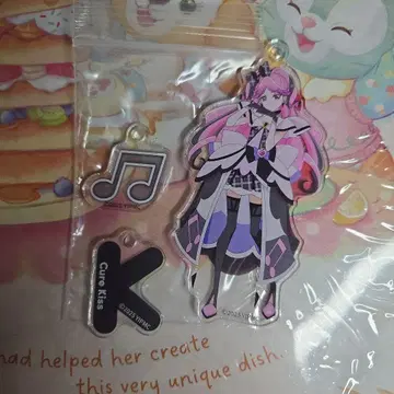 너와 아이돌 프리큐어 타워 레코드 아크릴 키링 플레이트 큐어 키스
