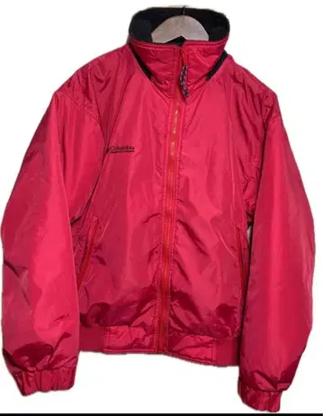 컬럼비아 웜업 자켓 자수 로고 구 택