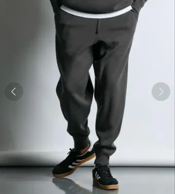 [ 정가 14,850엔 ] 밀라노 리브 니트 릴랙스 조거 팬츠 M