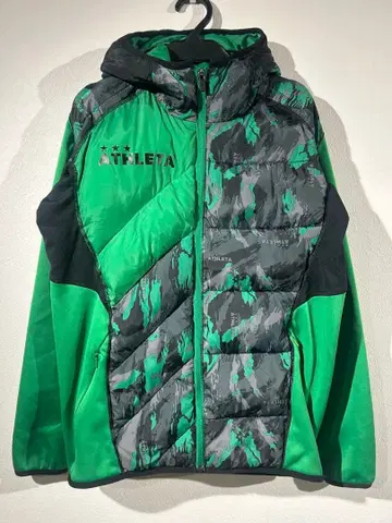 아스레타 카모 무늬 카모플라쥬 겨울용 패딩 자켓