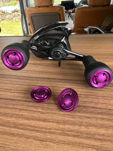 핸들 노브 캡 퍼플