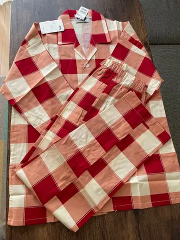 MY PONY 체크 무늬 파자마 M 사이즈