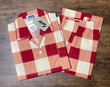 MY PONY 체크 무늬 파자마 M 사이즈