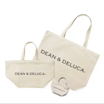 [새상품] DEAN&DELUCA 토트백 3종 세트