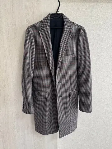 샵티케이 코트 체크 남성용 새상품 미사용 결혼식 캐주얼