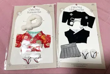 봉제인형 의류 하카마 유카타 3coins M 사이즈