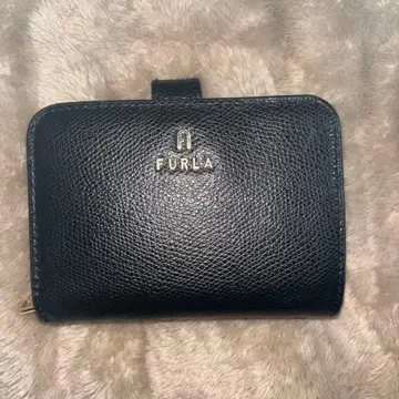 FURLA 블랙 접이식 지갑