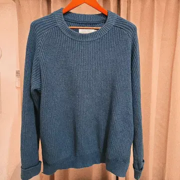 CURRY&CO. 블루 니트 스웨터 사이즈 2