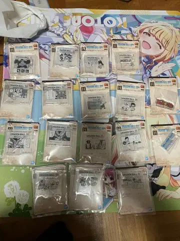 드래곤볼 제일복권 H상 MOKUJI 스탠드 & 로고 블록