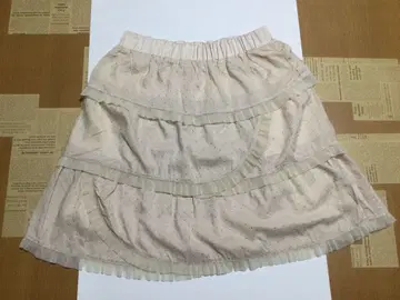 택 포함 미니 스커트 베이지 [ MINIMUM MINIMUM ]