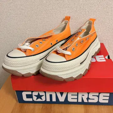 컨버스 트렉 웨이브 오렌지 26cm