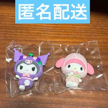 산리오 후르츠 디자인 시크릿 마스코트 마이멜로디 쿠로미