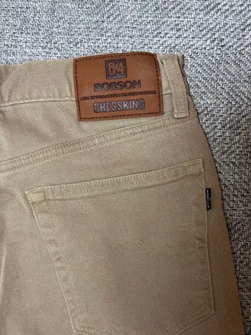 BOBSON CHESSKING 캐주얼 팬츠 04 베이지