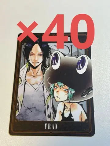 REBORN 보드게임 프랑 로쿠도 무쿠로 40장 세트
